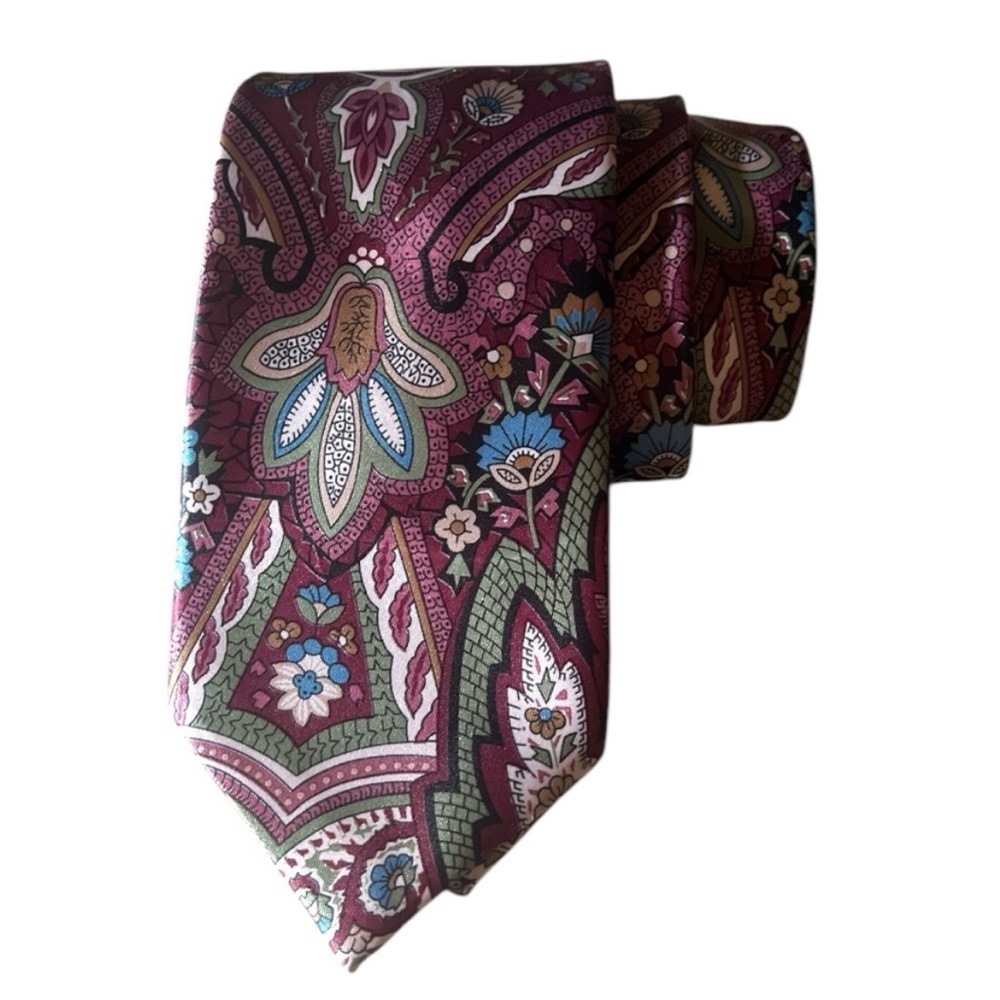 Vintage Ketch Classic Bohemian Floral Neck Tie